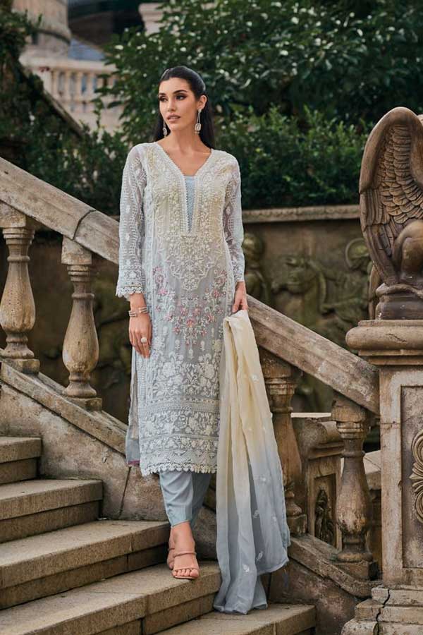 Effortless Elegance: Powder Blue Suit Magic