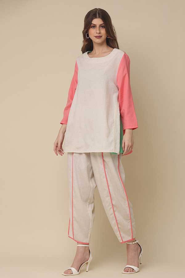 Summer Fusion: Coord Set Featuring Cotton, Flex Rayon, and Cheese Cotton