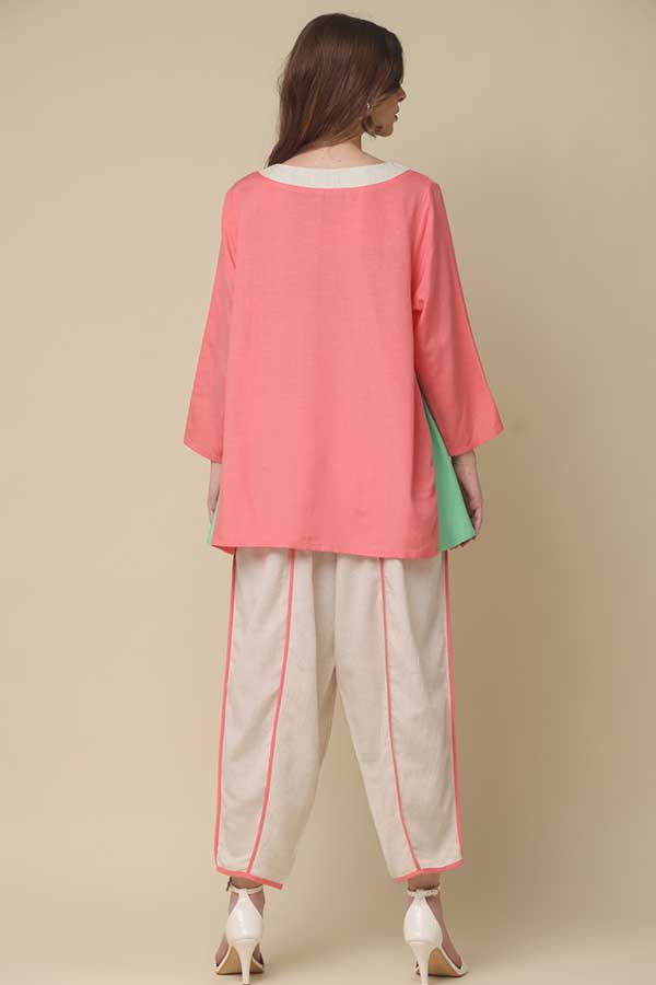 Summer Fusion: Coord Set Featuring Cotton, Flex Rayon, and Cheese Cotton