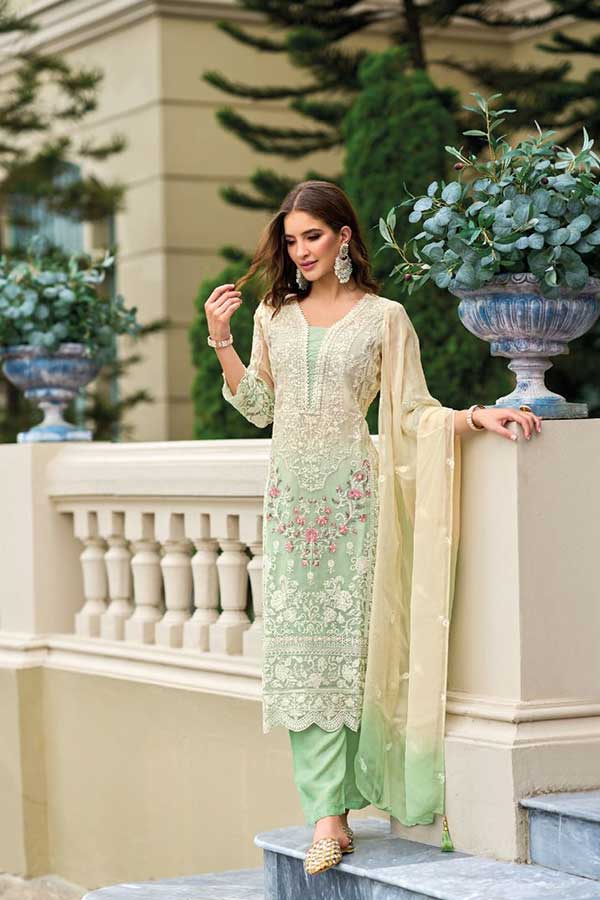Effortless Elegance: Mint Green Suit Magic