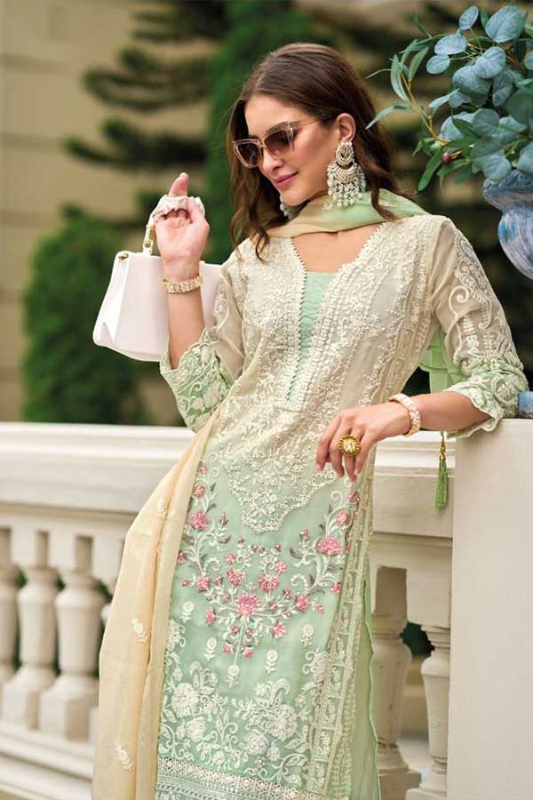 Effortless Elegance: Mint Green Suit Magic