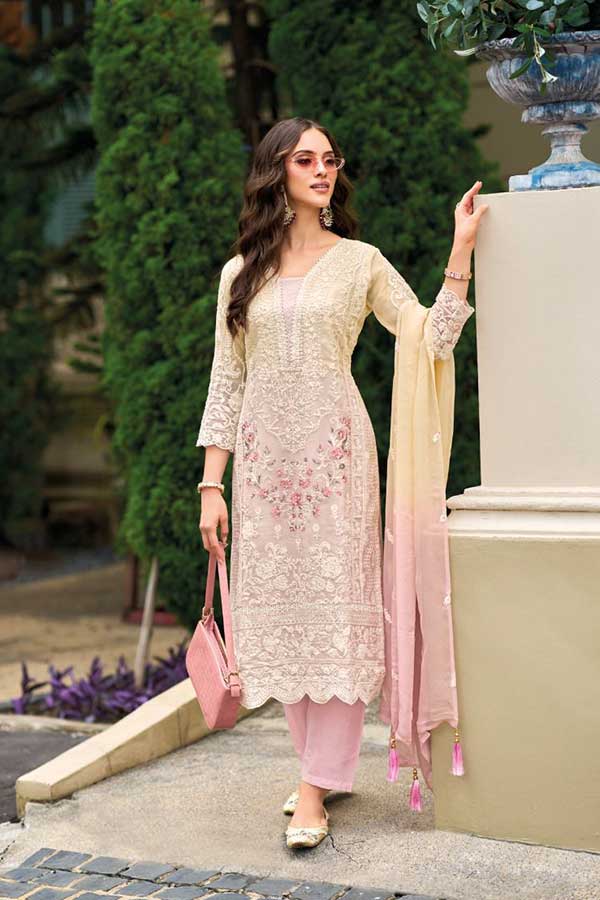 Effortless Elegance: Powder Pink Suit Magic
