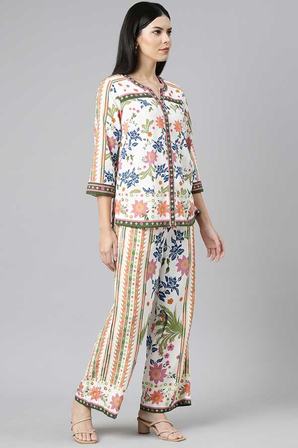 Trendy Trio: Cotton, Flex Rayon, and Cheese Cotton Coord Set