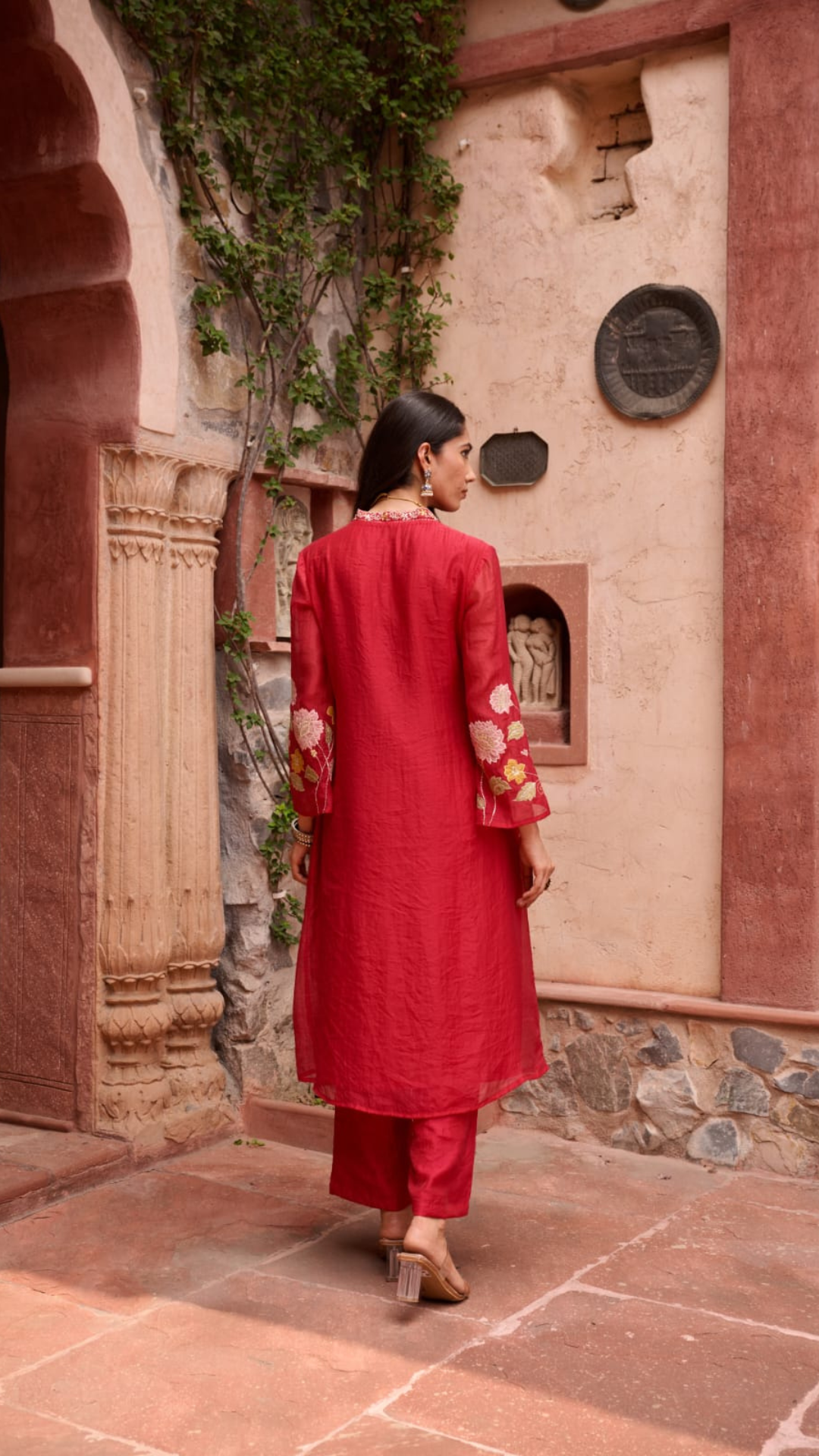 Mul Chanderi Suit