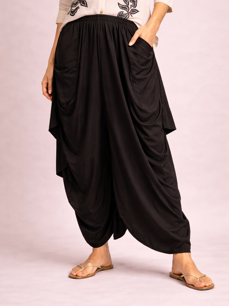 Black & White Indo Western Set