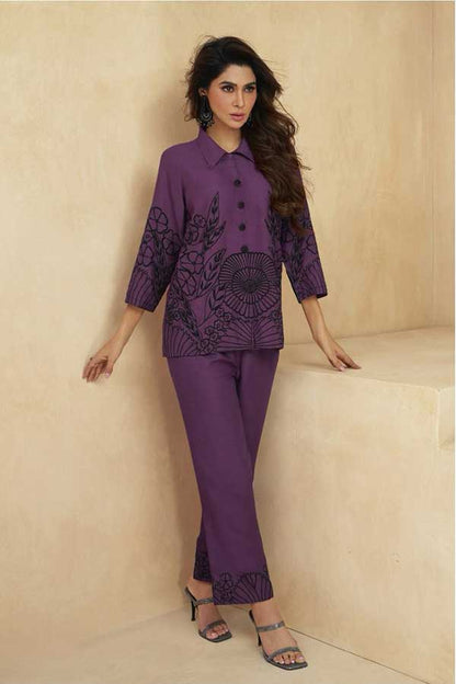 Effortless Chic: Purple Coord Sets, Your Stylish Signature