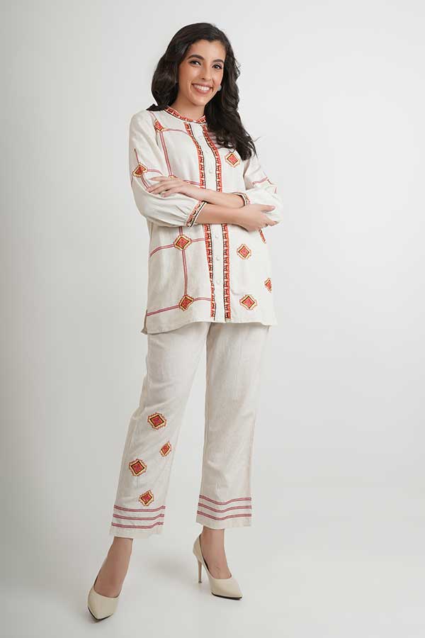 Comfort Fusion: Cotton, Flex Rayon, and Cheese Cotton Coord Set