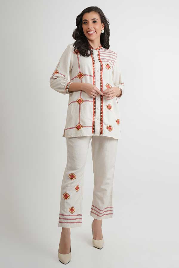 Comfort Fusion: Cotton, Flex Rayon, and Cheese Cotton Coord Set