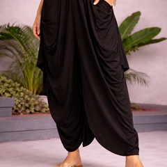 Black & White Indo Western Set