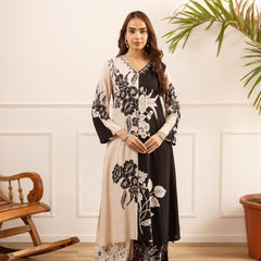 Black & White Indo-Western
