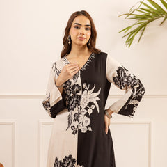 Black & White Indo-Western
