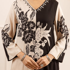 Black & White Indo-Western