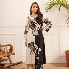 Black & White Indo-Western