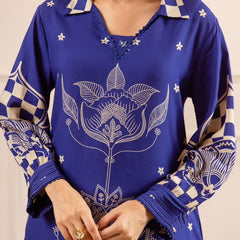 Royal Bloom Elegance Co-Ord Set