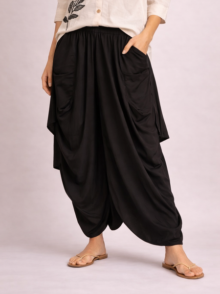 Black & White Indo Western Set