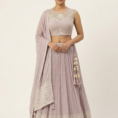 Soft Pink Pastel Lehenga