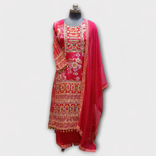 Pakistani Suit 202413 Pink