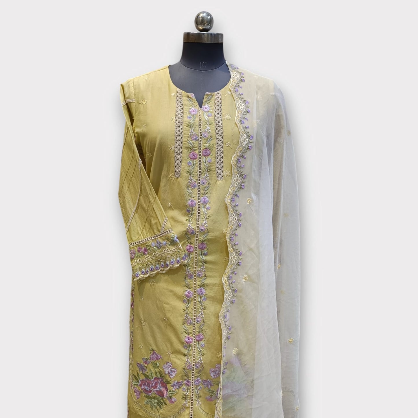 Pakistani Suit 202416 Yellow