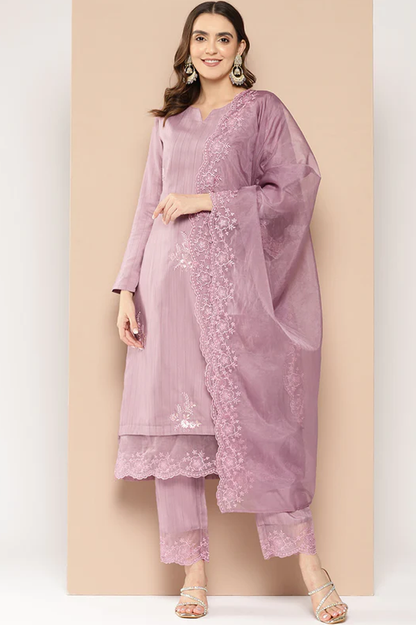 TIMELESS MADHUBALA WITH TONE ON TONE SUBTLE EMBROIDERY AND SHEERNESS OF ORGANZA